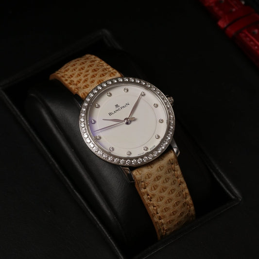 Blancpain Villeret Diamonds with bracelet set - V. Gasser 1873