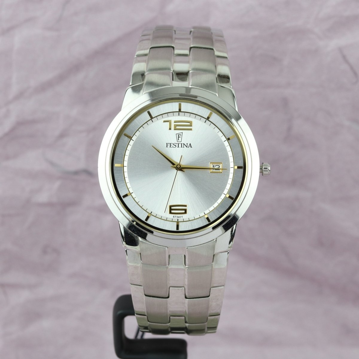 Festina Herrenuhr Date Quarz F6734 - V. Gasser 1873