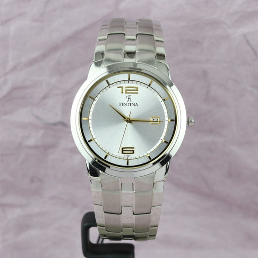 Festina Herrenuhr Date Quarz F6734 - V. Gasser 1873