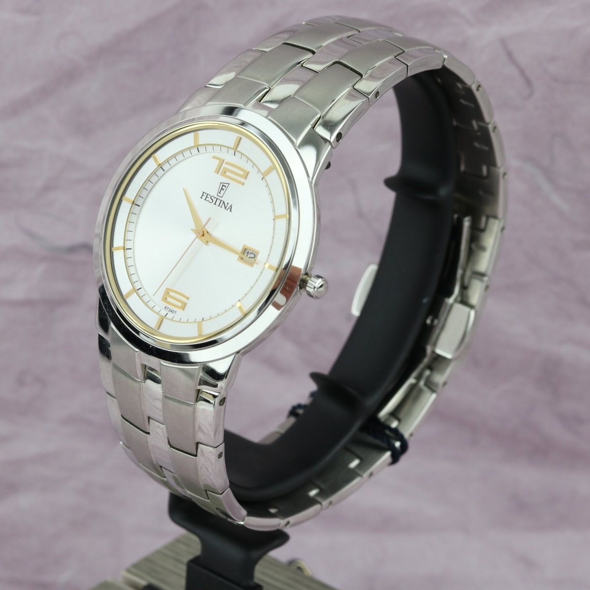 Festina Herrenuhr Date Quarz F6734 - V. Gasser 1873