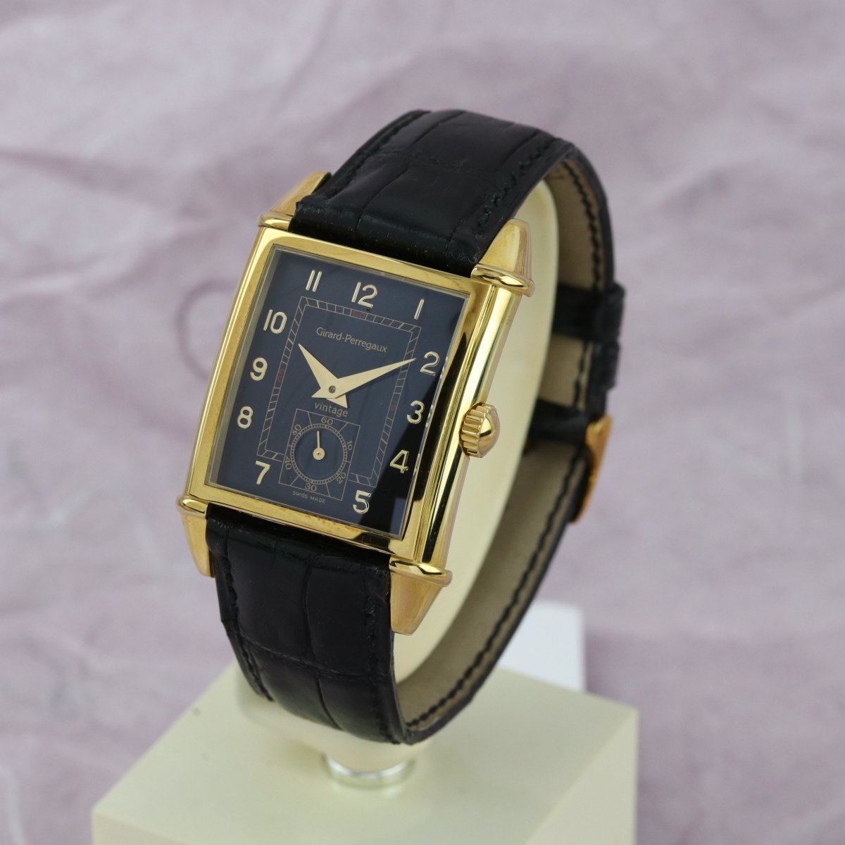 Girard Perregaux Vintage Schwarz 2595 - V. Gasser 1873