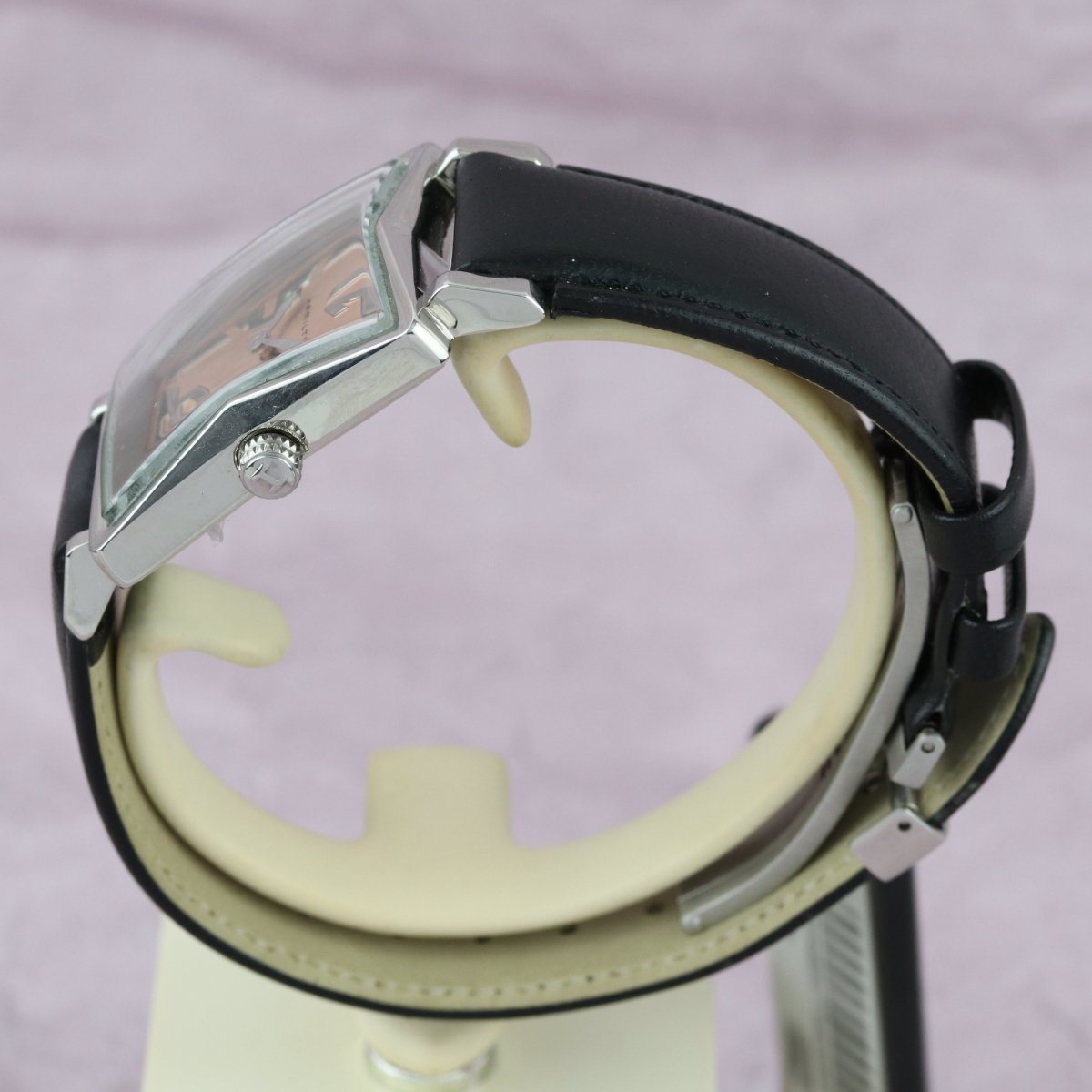 Hamilton Chatham salmon quartz 6343 23 - V. Gasser 1873