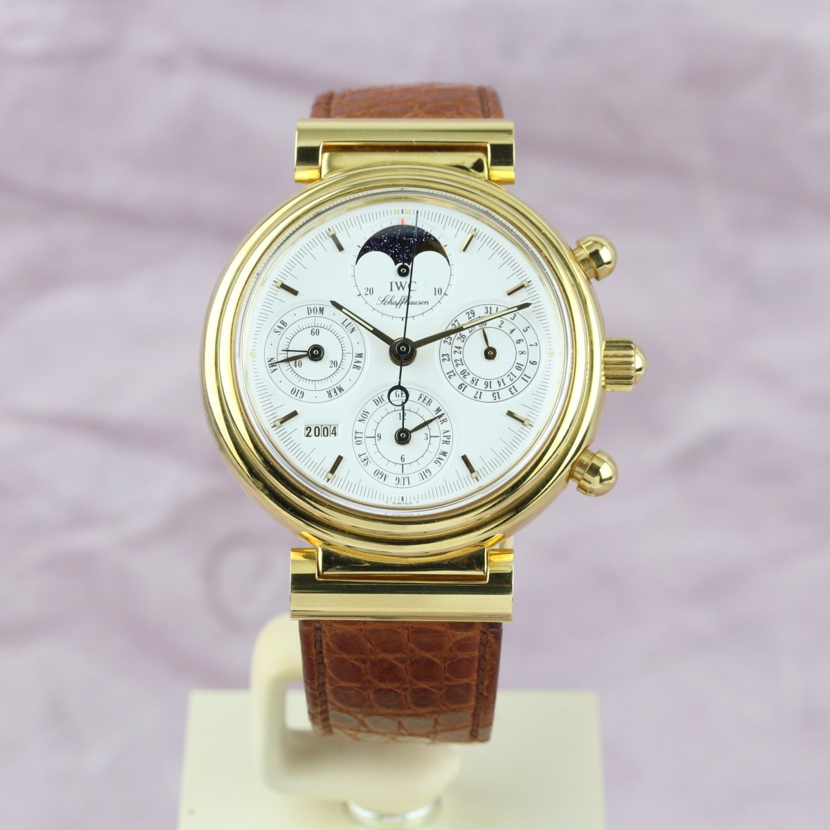 Cronografo Calendario Perpetuo IWC Da Vinci 3750 - V. Gasser 1873