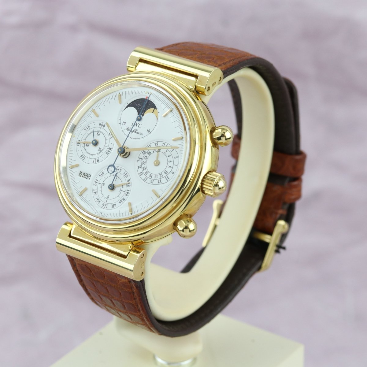 Cronografo Calendario Perpetuo IWC Da Vinci 3750 - V. Gasser 1873