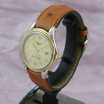 Longines Golden Wing Date Quarz L3.605.5 - V. Gasser 1873