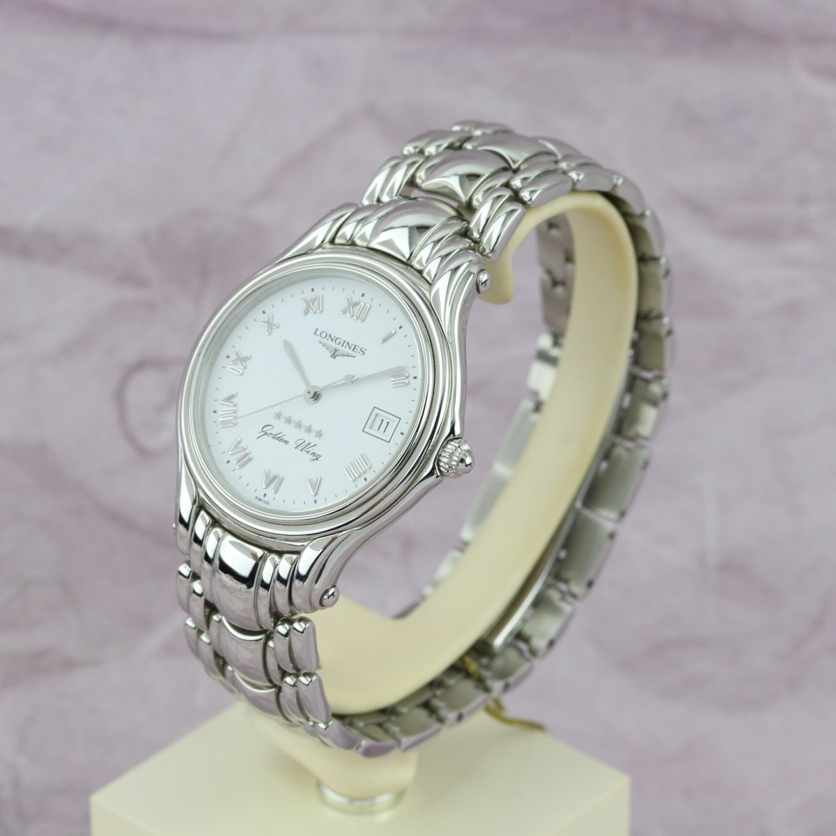 Longines Golden Wing Date Quarz L3.606.4 - V. Gasser 1873