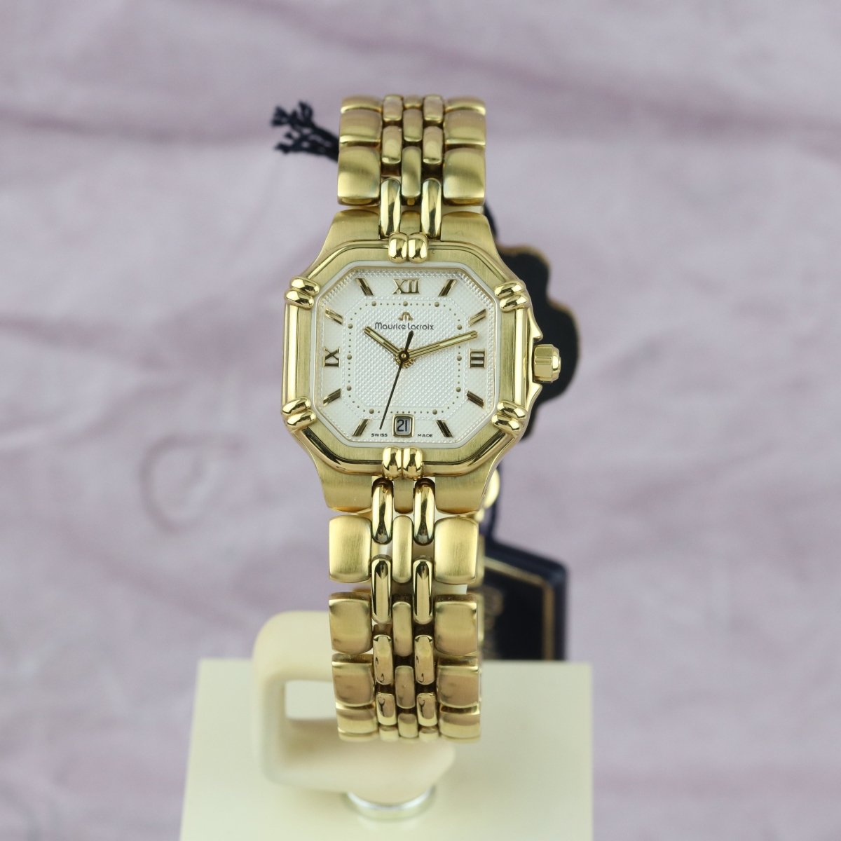 Lacroix Masterpiece Maurice Lacroix Damenuhr Eckig Armbanduhr