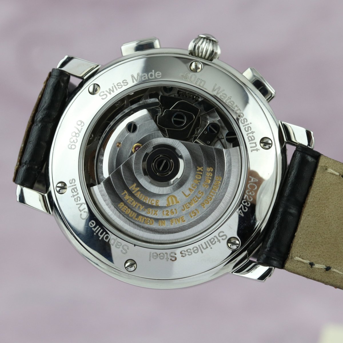 Maurice Lacroix Masterpiece Croneo Chronograph MP6318-SS001-32E - V. Gasser 1873