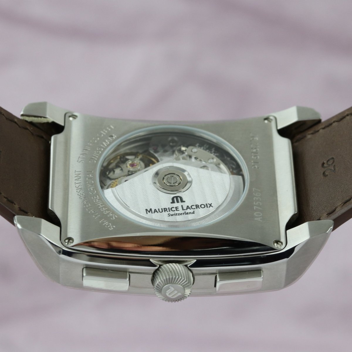 Maurice Lacroix Pontos Rectangulaire Chronograph PT6197-SS001-130 - V. Gasser 1873