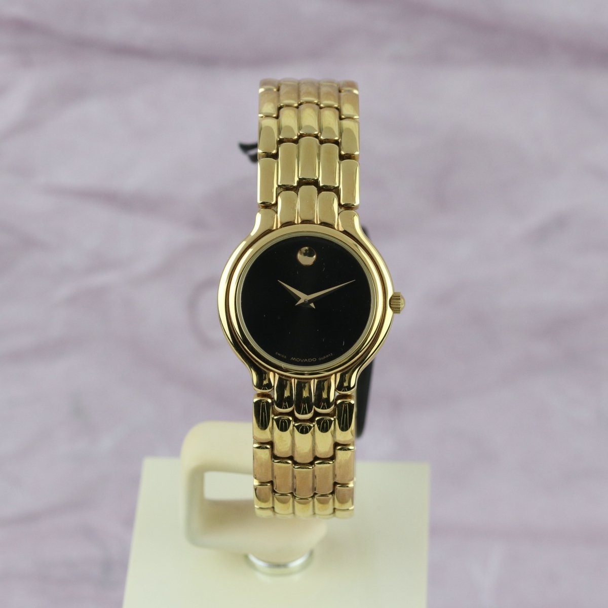 Movado women's gold watches outlet