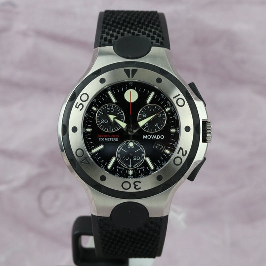 Movado Series 800 Chronograph Rubber 84.C5.1896 - V. Gasser 1873