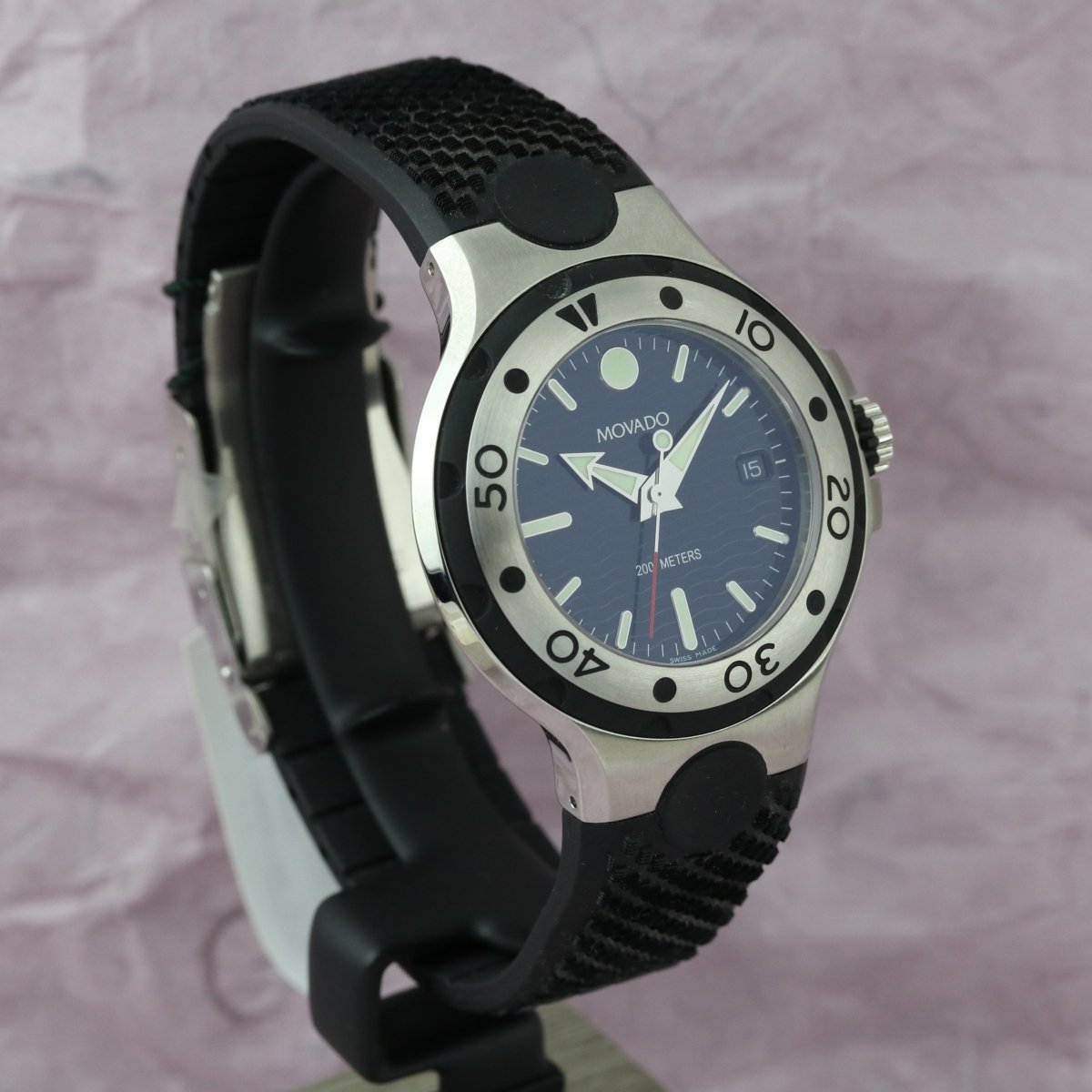 Movado Series 800 Rubber 84.C2.1895 - V. Gasser 1873