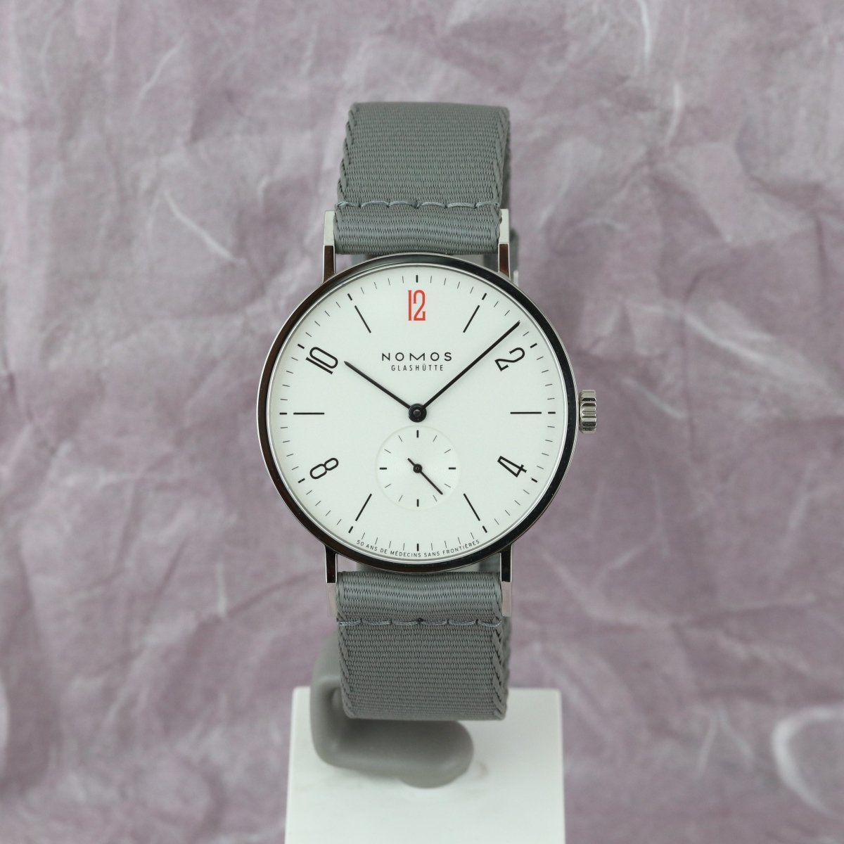 Nomos Tangente 38 - 50 ans de Médecins Sans Frontières "Doctors Without Borders" Limited Edition 165.S50 - V. Gasser 1873