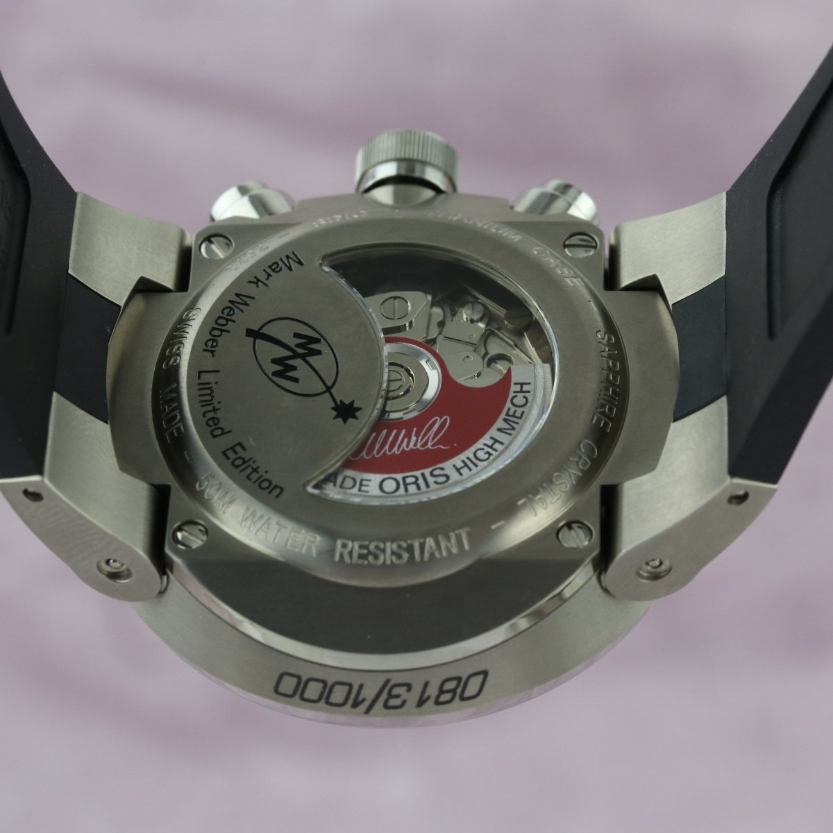 Oris Williams F1 Mark Webber Limited Edition 675.7579.70.55.RS - V. Gasser 1873