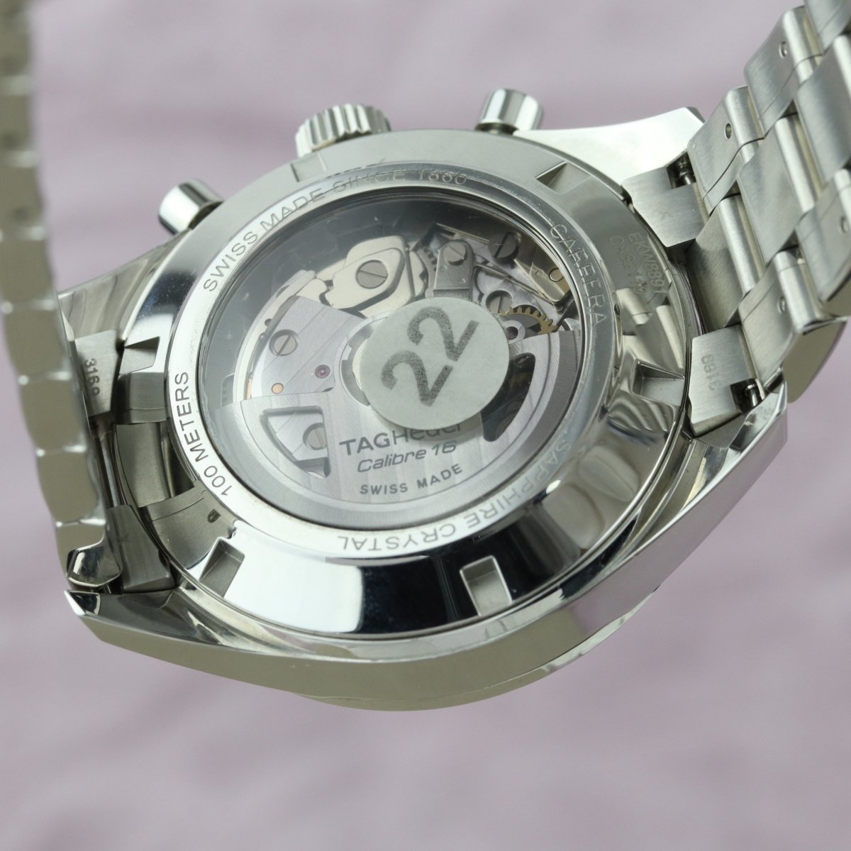 TAG Heuer Carrera Calibre 16 Chronograph CAS2110.BA0730 - V. Gasser 1873