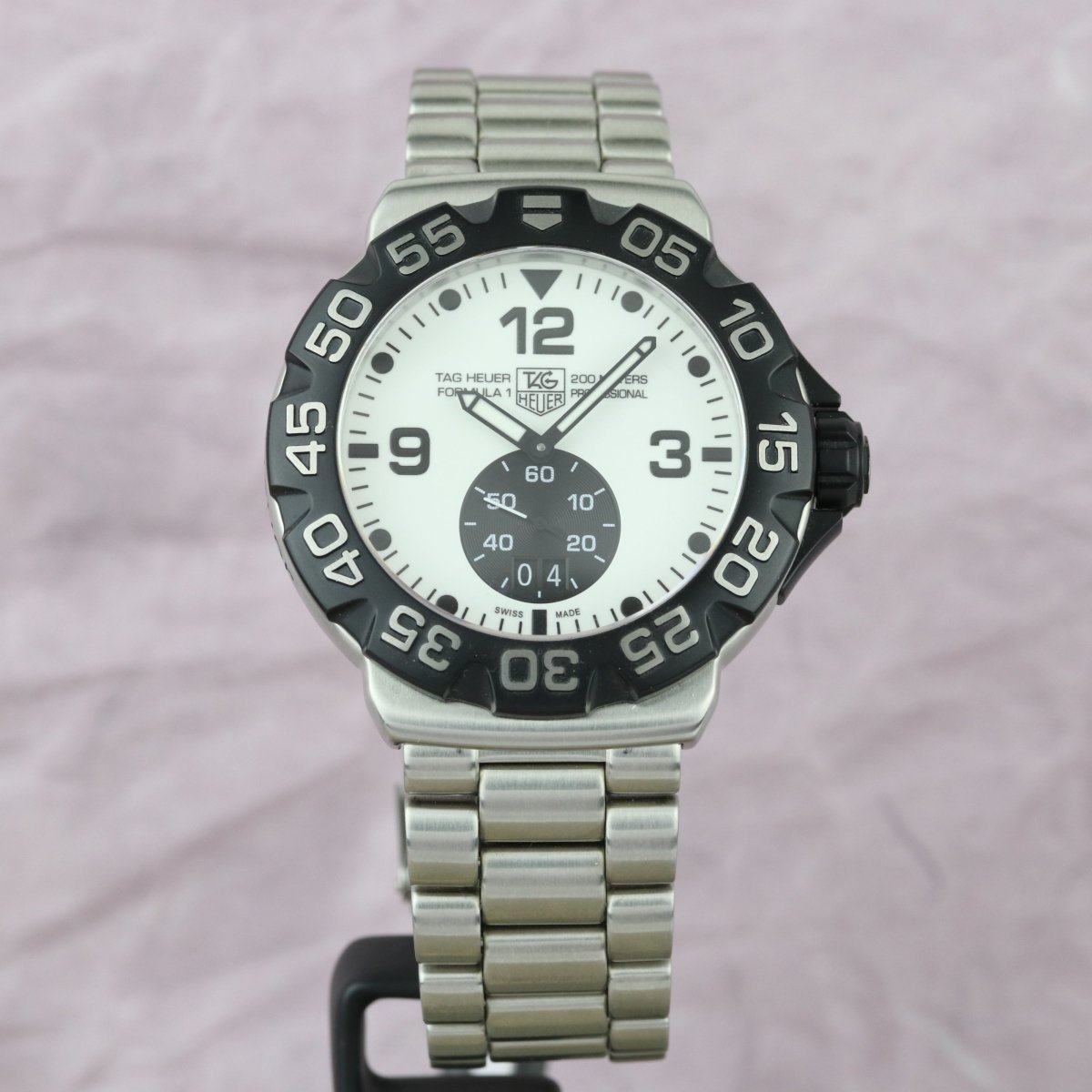 Tag heuer grande date top quartz chronograph