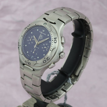 TAG Heuer Kirium Chronograph blue CL2110 - V. Gasser 1873
