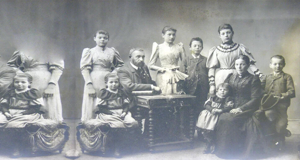 Historisches Foto aus der Geschichte von V. Gasser