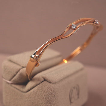 Armreif Roségold Cammilli