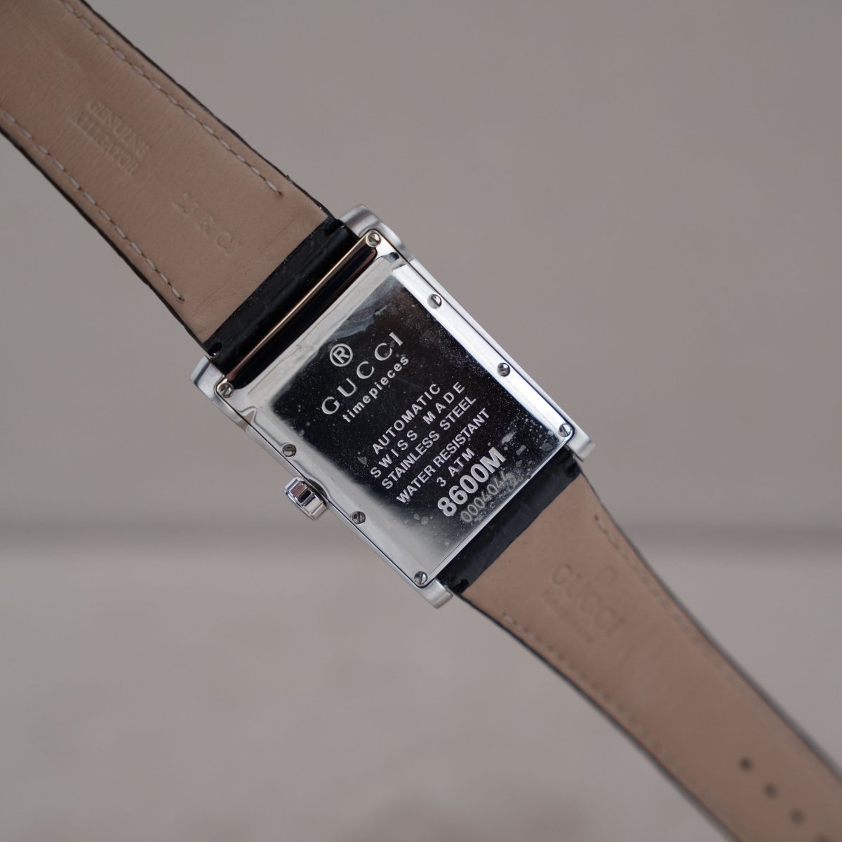 Gucci 8600M Automatic Grey - V. Gasser 1873