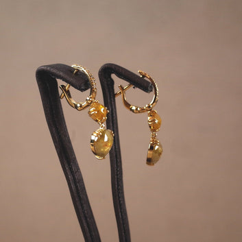 Ohrringe mit FANCY Diamanten