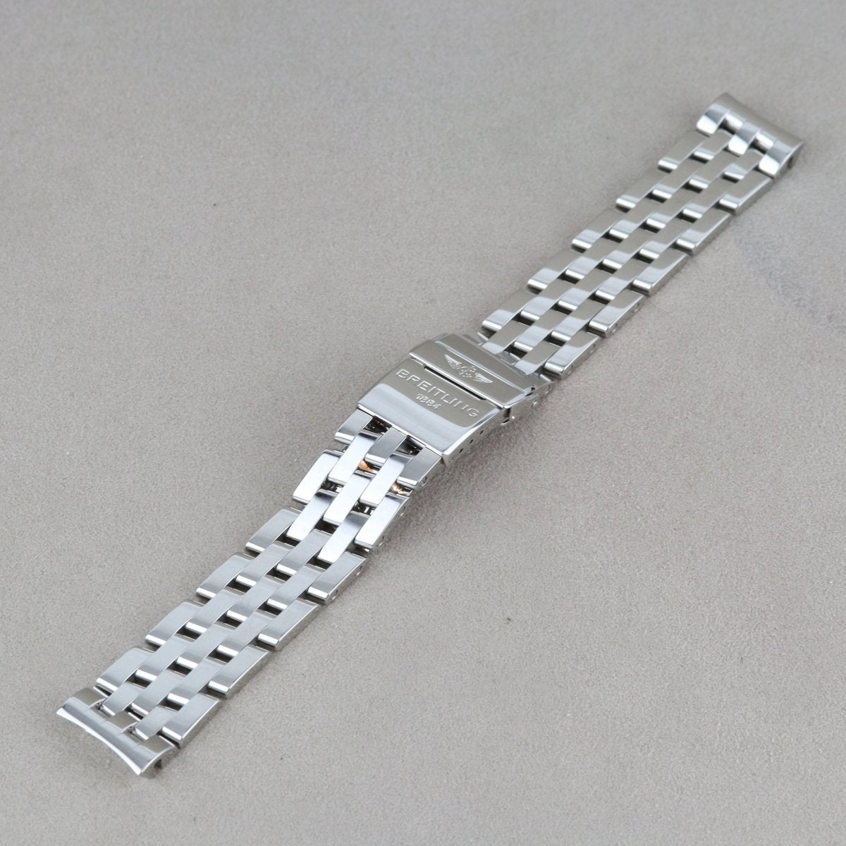 Breitling steel bracelet 19 mm - V. Gasser 1873