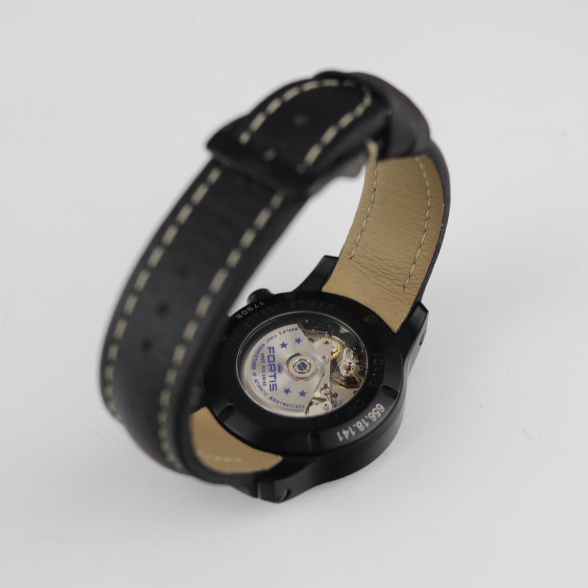 Fortis B-42 Black Edition Chronograph Ref. 656.18.141 - V. Gasser 1873