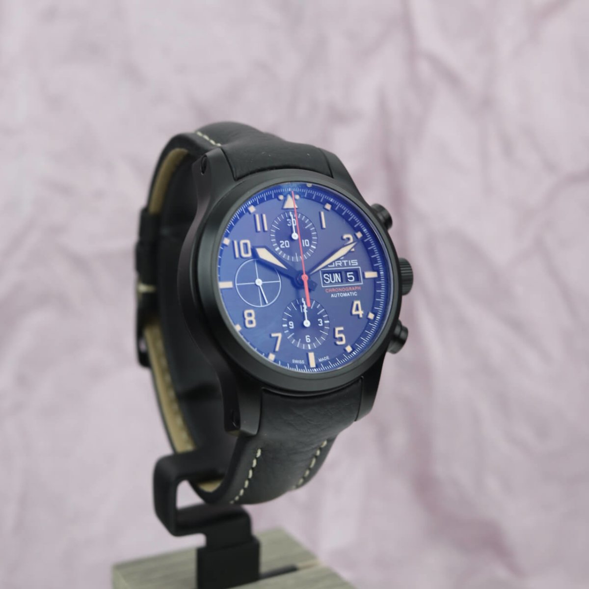 Fortis B-42 Black Edition Chronograph Ref. 656.18.141 - V. Gasser 1873