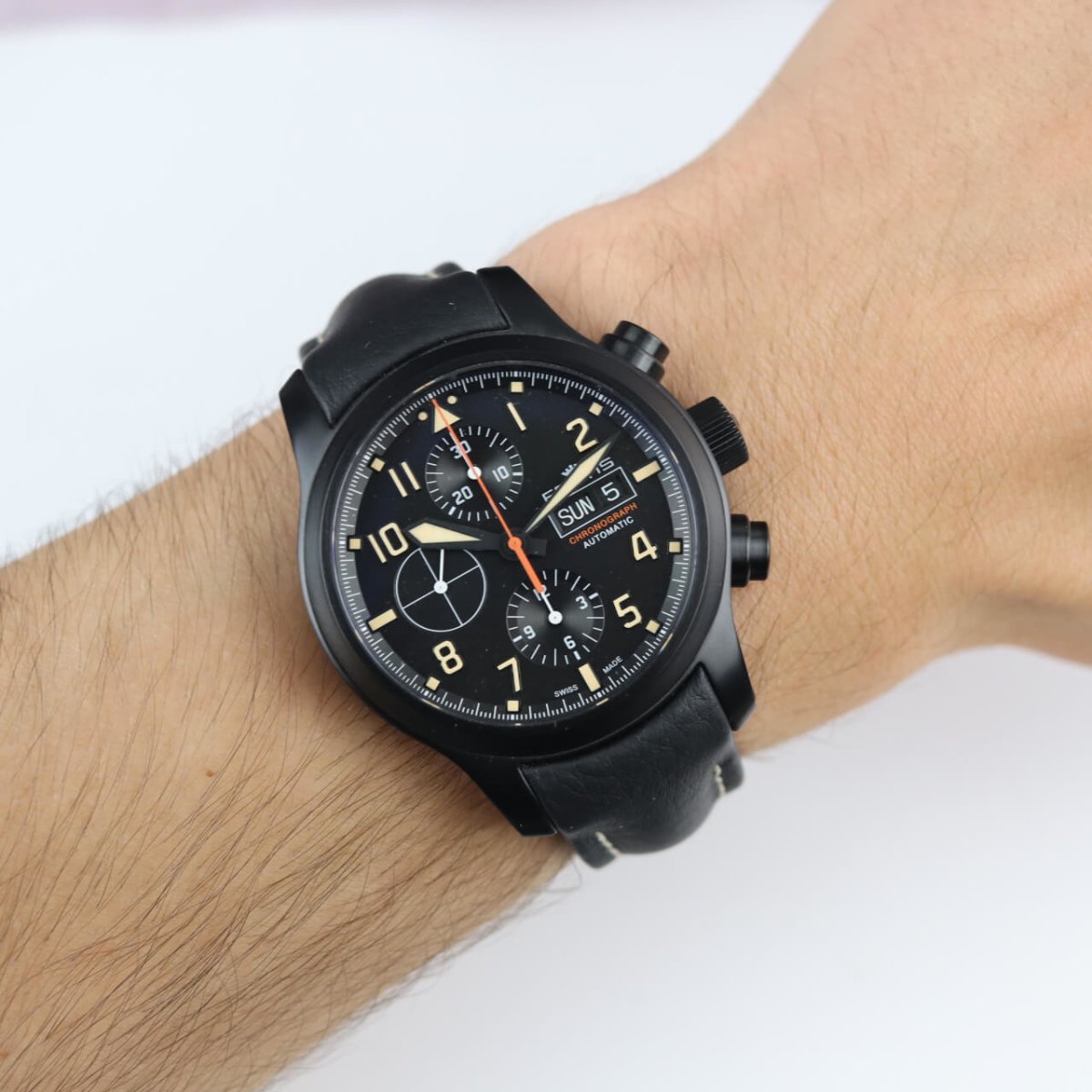 Fortis B-42 Black Edition Chronograph Ref. 656.18.141 - V. Gasser 1873