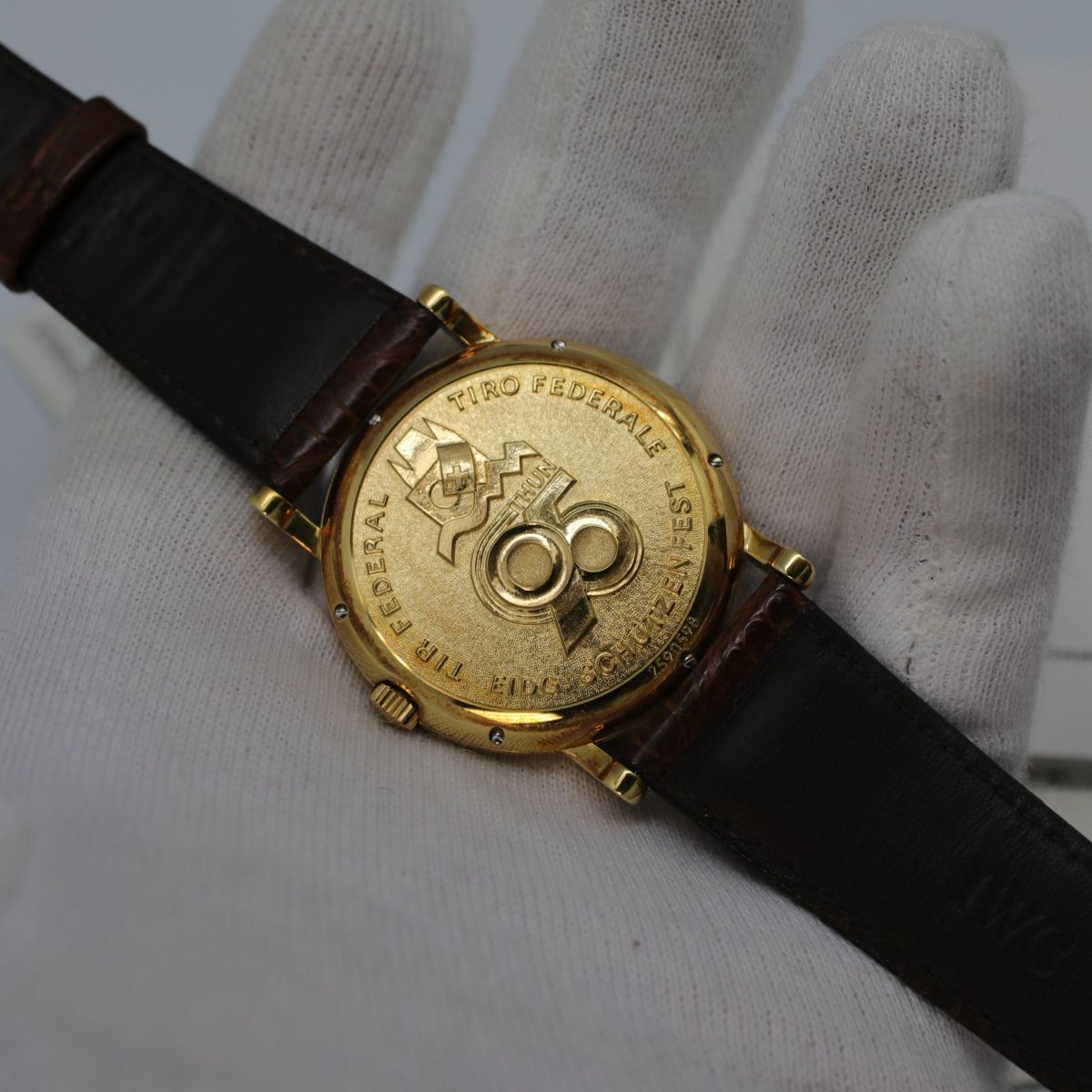 IWC Schützenuhr 1995 Thun Ref. 3530 - V. Gasser 1873