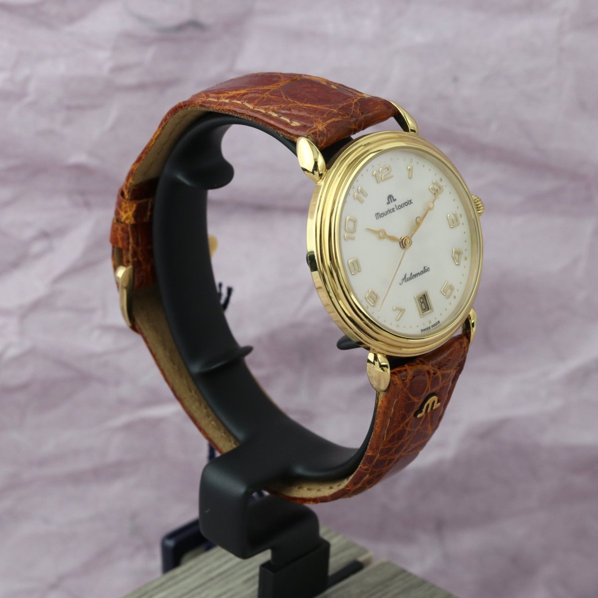 Maurice Lacroix Masterpiece Automatik braun 11407 - V. Gasser 1873