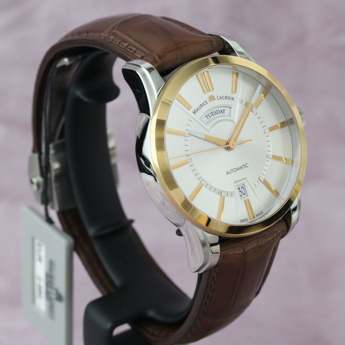Maurice Lacroix Pontos Day Date PT6158-PS101-13E - V. Gasser 1873