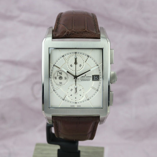 Maurice Lacroix Pontos Rectangulaire Cronografo PT6197-SS001-130 - V. Gasser 1873