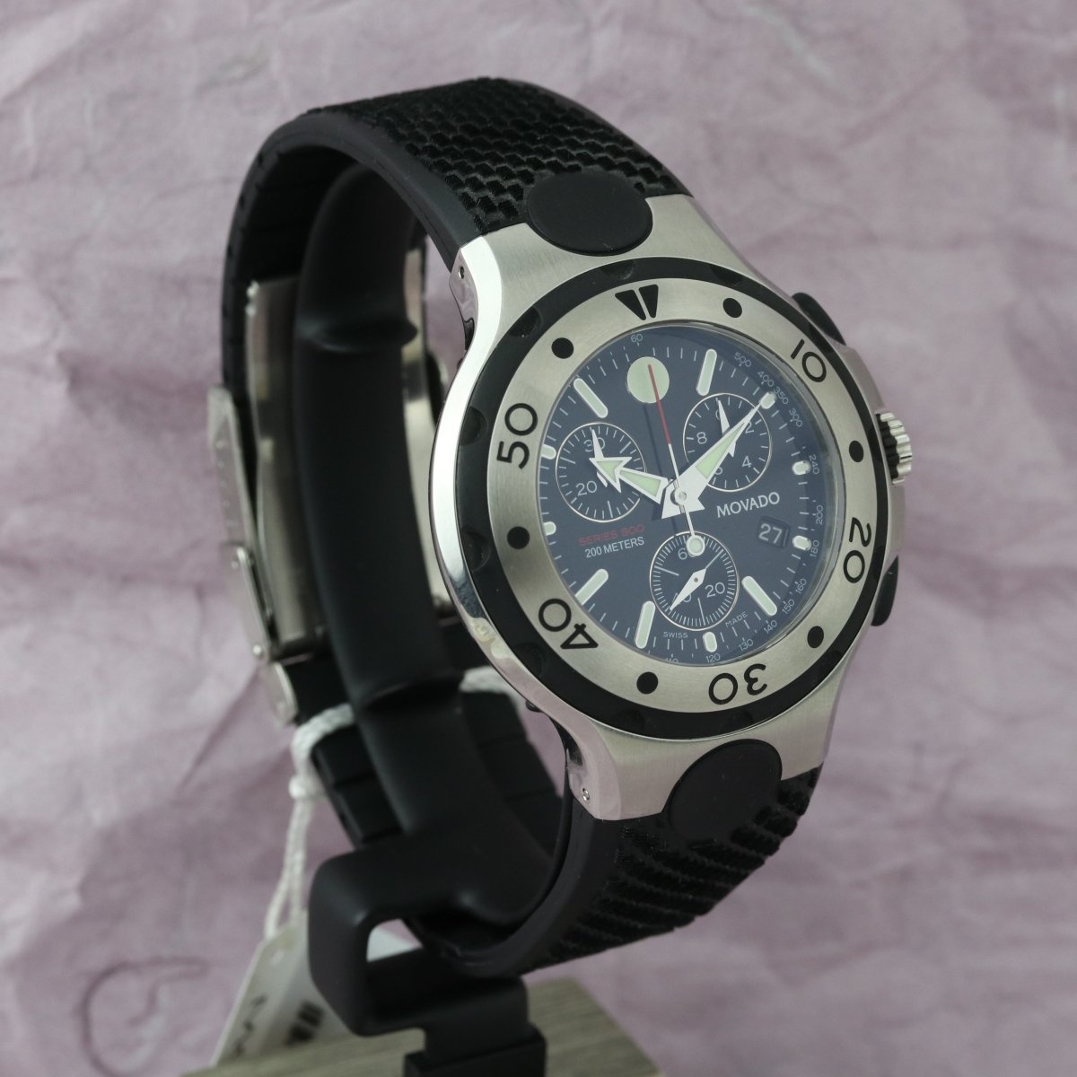 Movado Series 800 Chronograph Kautschuk 84.C5.1896 - V. Gasser 1873