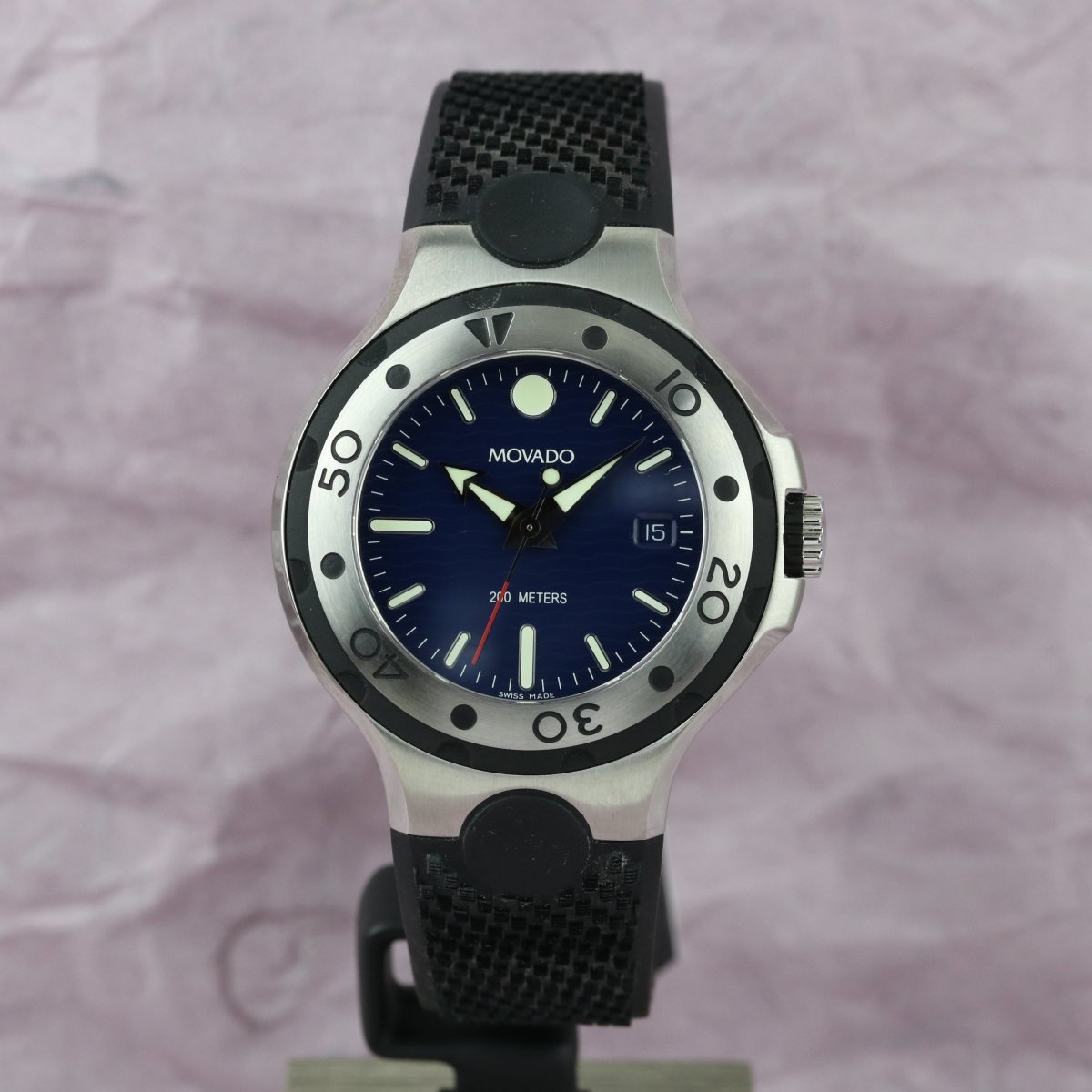 Movado Series 800 Kautschuk 84.C2.1895 - V. Gasser 1873
