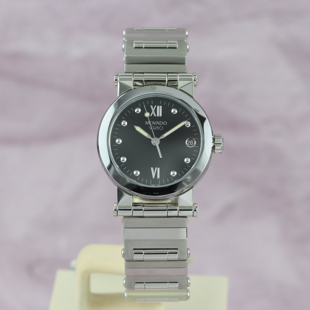 Movado Vizio Quarz schwarz 83.E1.0848 - V. Gasser 1873