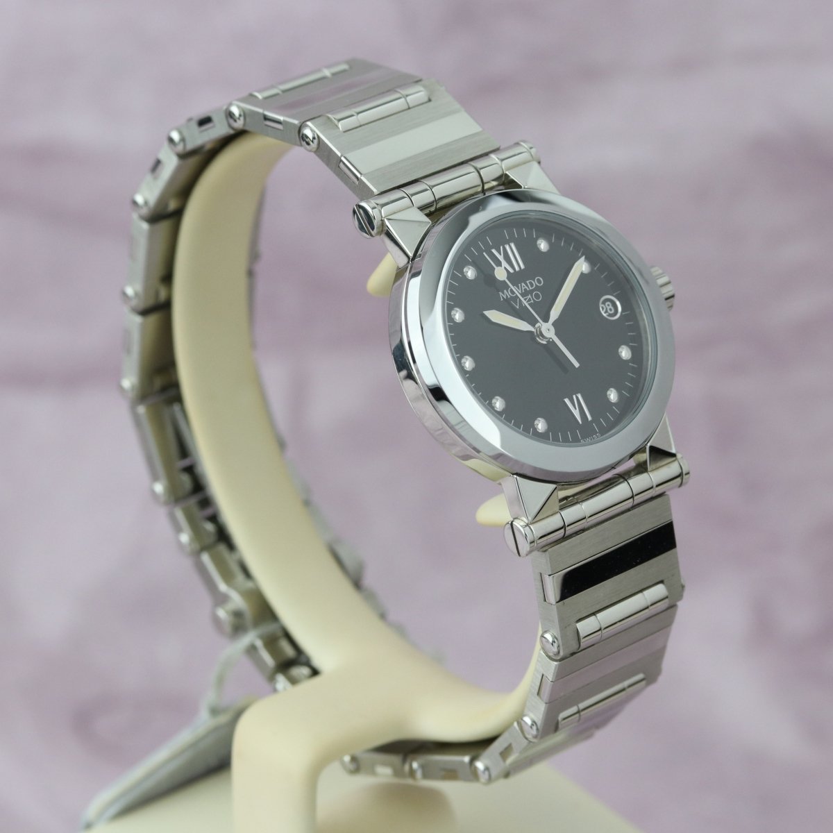 Movado Vizio Quarz schwarz 83.E1.0848 - V. Gasser 1873