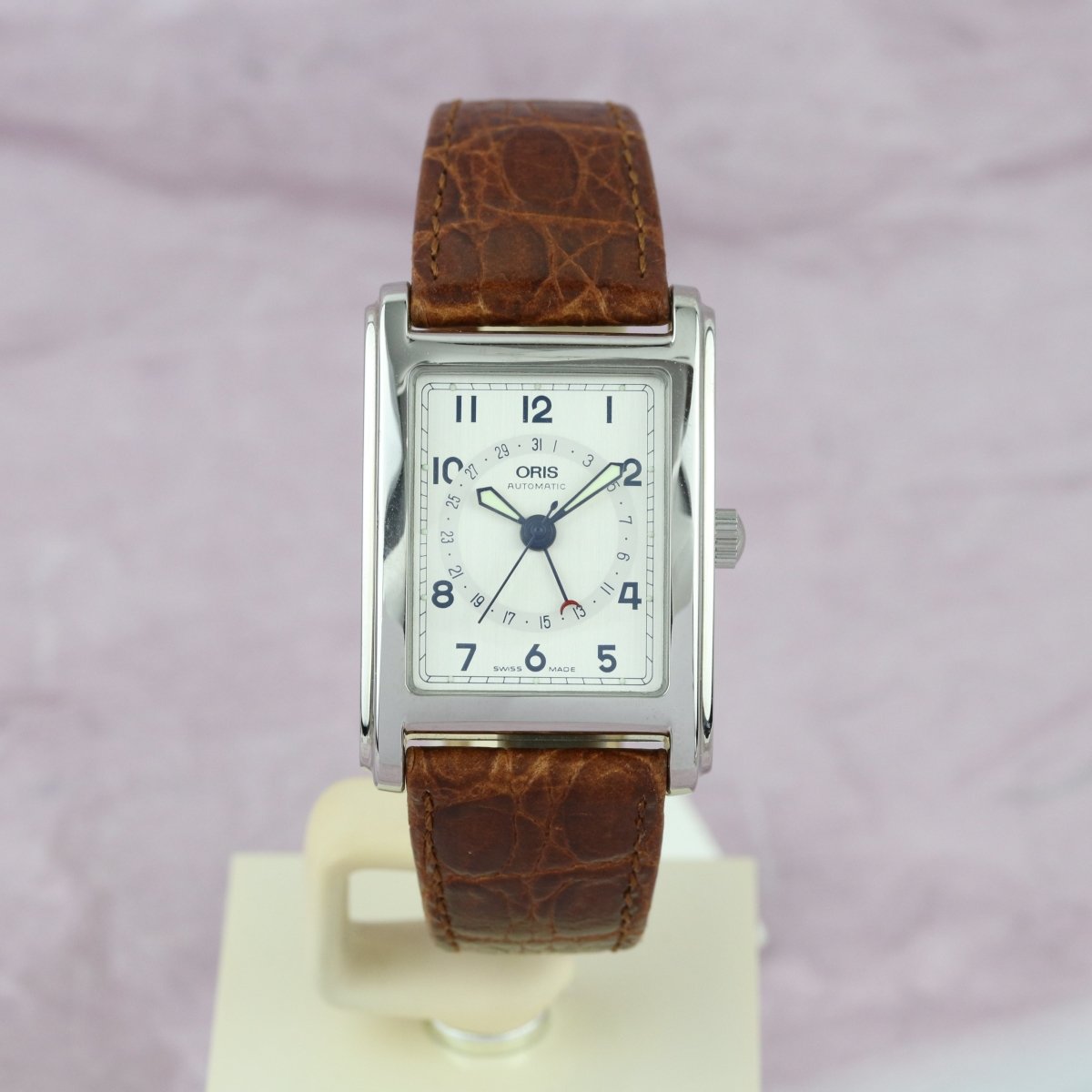 Oris Rectangular Pointer Date 7460 - V. Gasser 1873