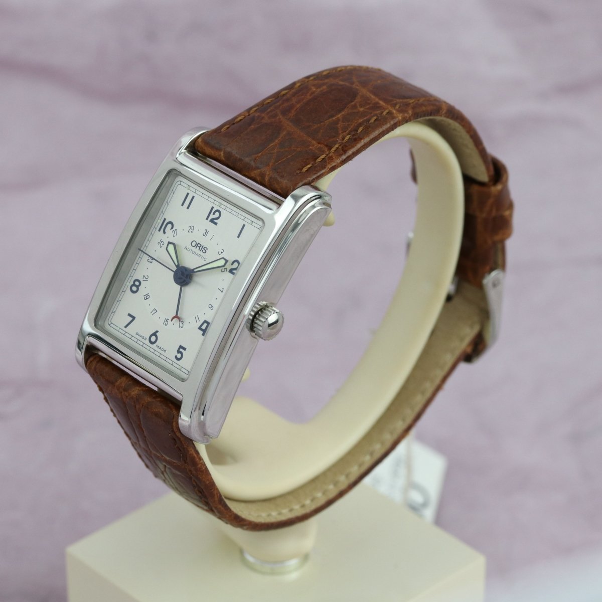 Oris Rectangular Pointer Date 7460 - V. Gasser 1873