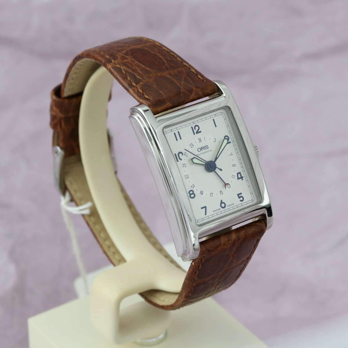 Oris Rectangular Pointer Date 7460 - V. Gasser 1873