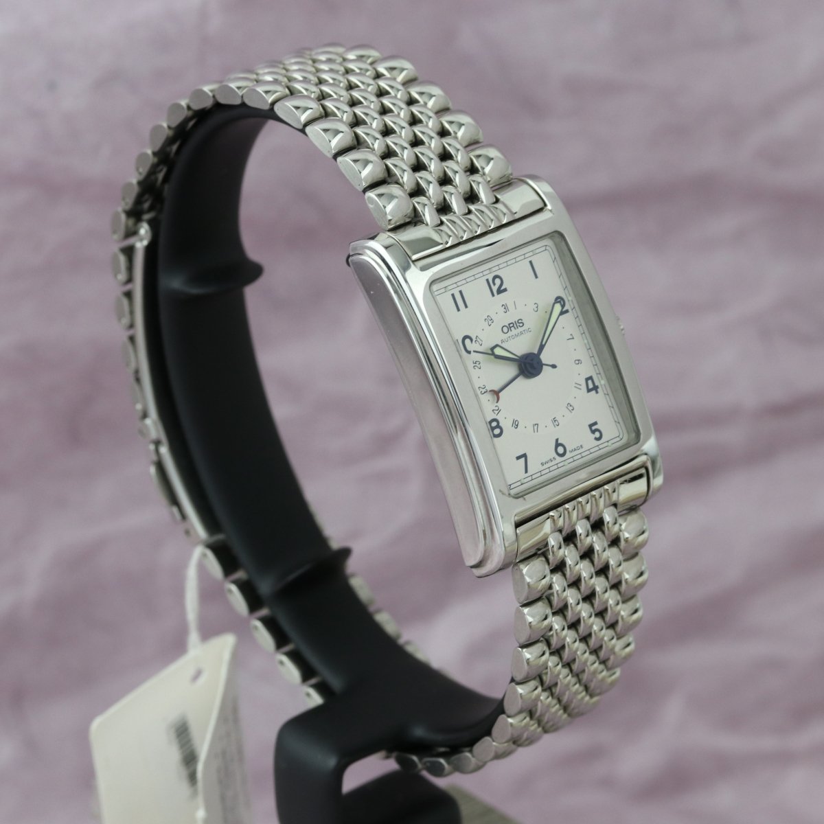Oris Rectangular Pointer Date weiß 584 7460 40 81 - V. Gasser 1873