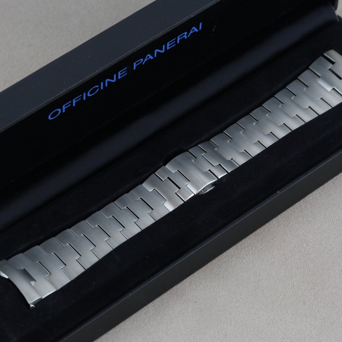 Panerai Stahlband PAV00708 Kit Box + Metal Bracelet MX00627H - V. Gasser 1873
