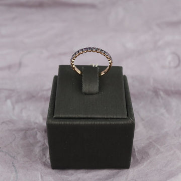 Ring in Rotgold mit Amethysten - V. Gasser 1873