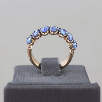Ring with sapphires - V. Gasser 1873