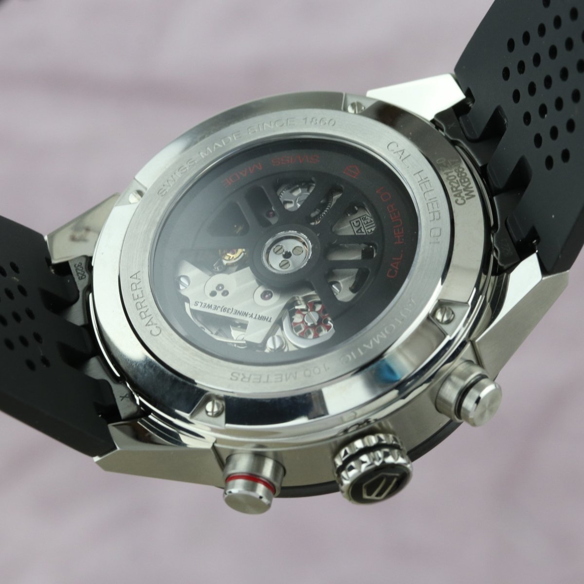 TAG Heuer Carrera Calibre Heuer 01 Chronograph CAR201Z.FT6046 - V. Gasser 1873